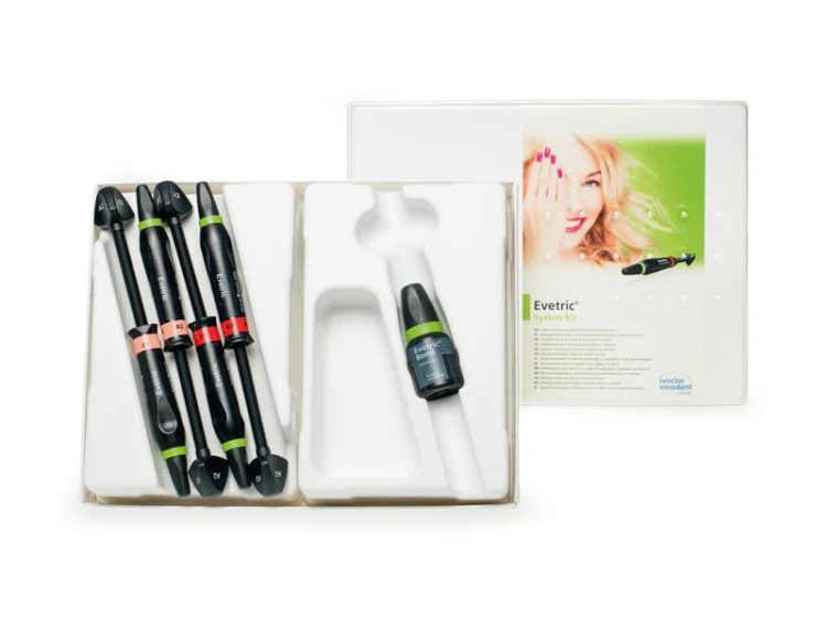Evetric zestaw 4x3,5g+bond