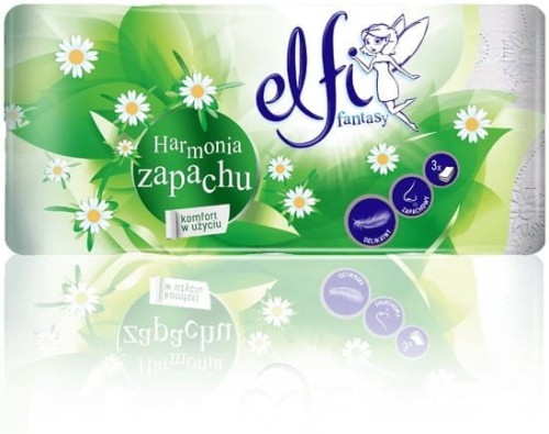 Papier toaletowy zapachowy Elfi 8 rolek