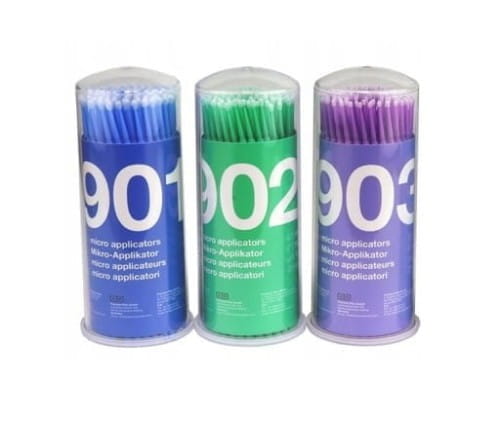 Pędzelki Microbrash Premium 100szt.