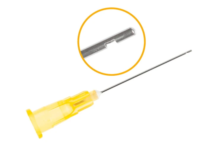 Igły Endo 0,3 x 25 mm Medical Brokers do płukania kanałów 100 sztuk